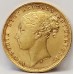 AUSTRALIA 1876 . ONE 1 SOVEREIGN . SYDNEY . GOLD